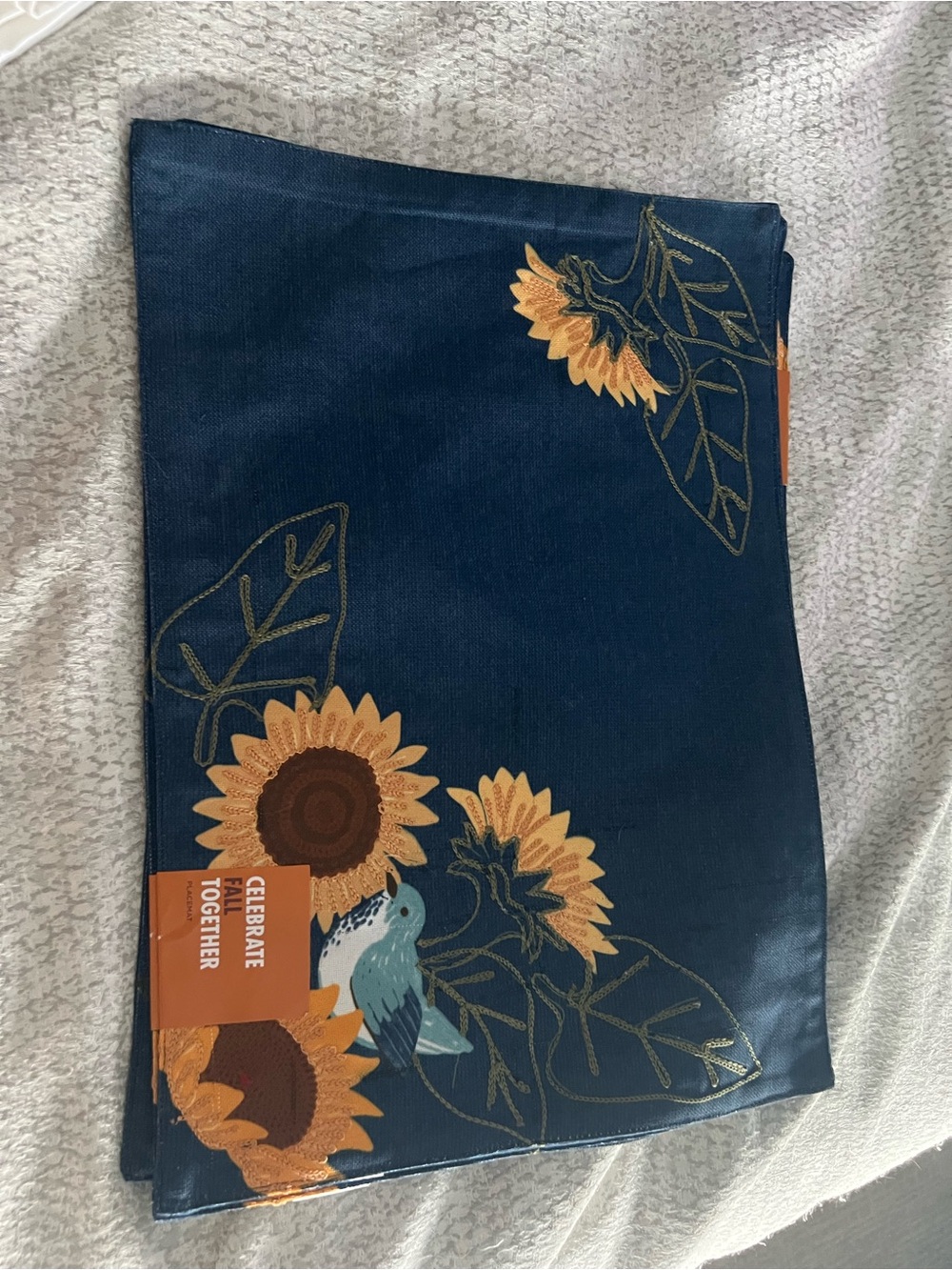 8 pc placement and kitchen towels set new